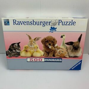 Ravensburger 500 Pieces Panorama Animal Friends Puzzle No. 14801